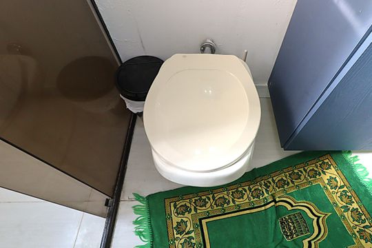 Banheiro de apartamento para alugar com 1 quarto, 49m² em Bom Jesus, Porto Alegre