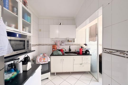 Cozinha de apartamento à venda com 3 quartos, 67m² em Vila Didi, Jundiaí