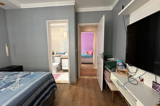 Suíte de apartamento à venda com 3 quartos, 87m² em Jardim Esperança, Barueri