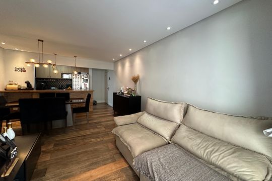 Sala de apartamento à venda com 3 quartos, 87m² em Jardim Esperança, Barueri