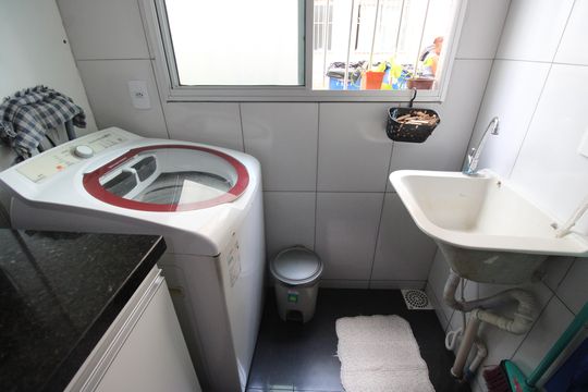 Área de serviço de apartamento à venda com 2 quartos, 45m² em Anil, Rio de Janeiro
