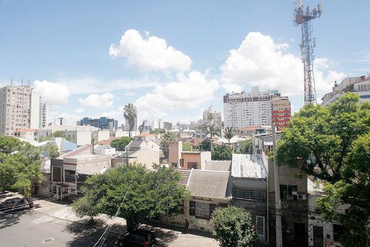 Quarto 1 Suíte Vista de apartamento à venda com 2 quartos, 65m² em Cidade Baixa, Porto Alegre
