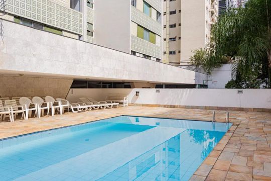 Piscina de apartamento à venda com 3 quartos, 110m² em Perdizes, São Paulo