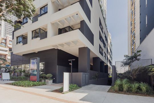 Fachada de kitnet/studio à venda com 1 quarto, 24m² em Sumarezinho, São Paulo