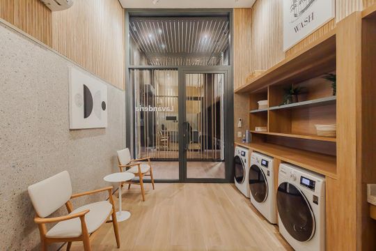 Lavanderia de kitnet/studio à venda com 1 quarto, 24m² em Sumarezinho, São Paulo