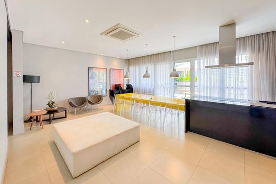 Espaço Gourmet de kitnet/studio para alugar com 1 quarto, 37m² em Sé, São Paulo