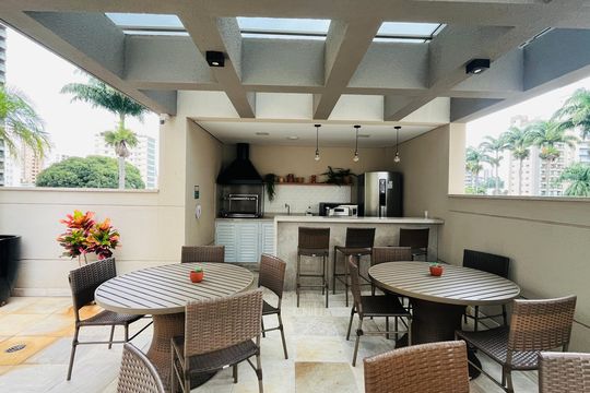 Área comum de apartamento à venda com 1 quarto, 41m² em Centro, Campinas