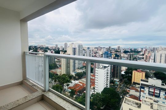 Varanda da Sala/Cozinha de apartamento à venda com 1 quarto, 41m² em Centro, Campinas