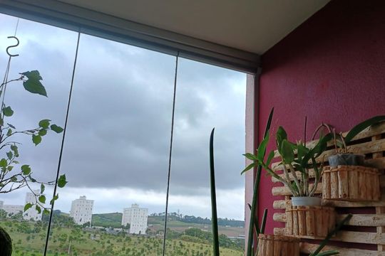 Varanda de apartamento à venda com 3 quartos, 82m² em Jardim Anton von Zuben, Campinas