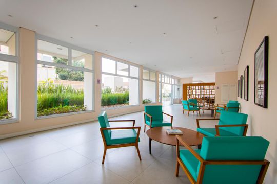 Área comum de apartamento para alugar com 2 quartos, 61m² em Vila Apiai, Santo André
