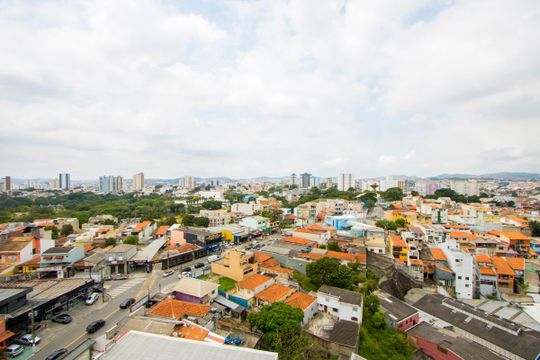 Vista do quarto 2 de apartamento para alugar com 2 quartos, 61m² em Vila Apiai, Santo André