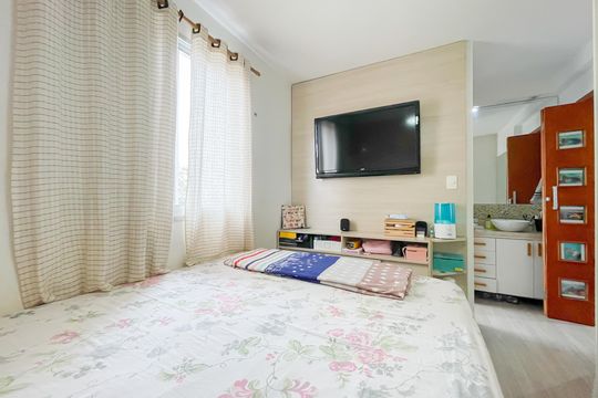 Suíte de apartamento à venda com 2 quartos, 74m² em Jaguaribe, Osasco