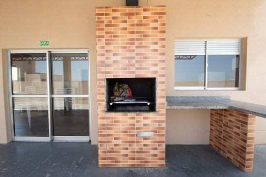 Área comum - Churrasqueira de apartamento à venda com 2 quartos, 74m² em Jaguaribe, Osasco