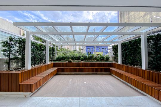 Área comum de apartamento à venda com 2 quartos, 92m² em Vila Regente Feijó, São Paulo