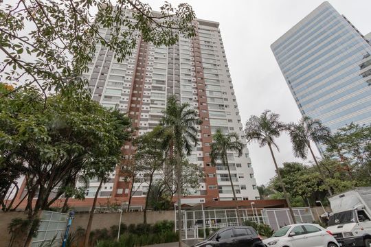 Fachada de apartamento à venda com 1 quarto, 53m² em Cidade Monções, São Paulo
