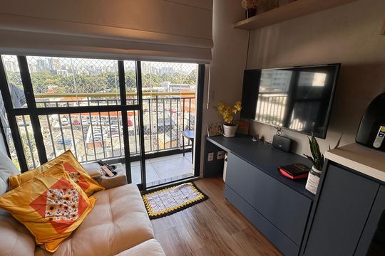 Kitnet/Studio à venda com 1 quarto, 40m² em Santo Amaro, São Paulo