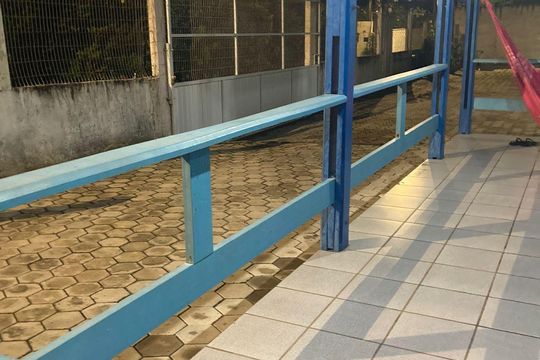 Área externa de casa para alugar com 2 quartos, 55m² em Ingleses Norte, Florianópolis