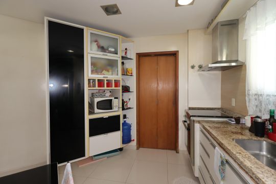 Cozinha de apartamento à venda com 3 quartos, 100m² em Jardim, Santo André