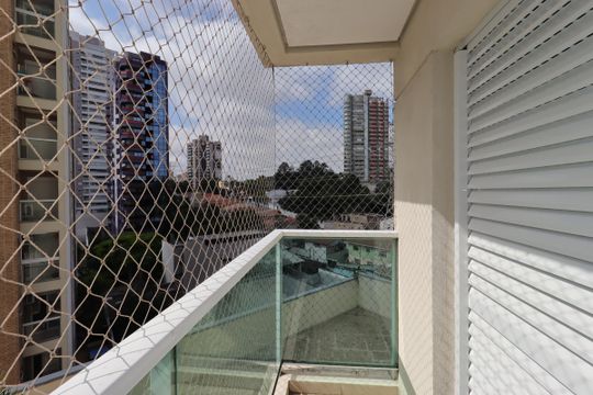 Sacada da Suíte de apartamento à venda com 3 quartos, 100m² em Jardim, Santo André