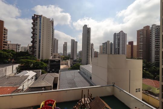Vista da Varanda da Sala de apartamento à venda com 3 quartos, 100m² em Jardim, Santo André