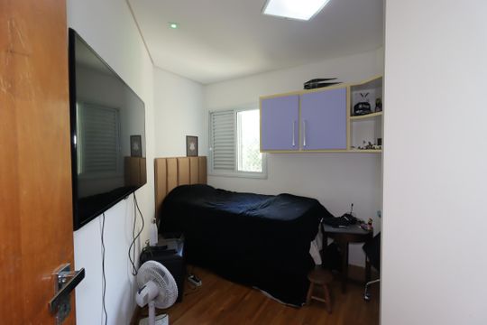 Quarto 1 de apartamento à venda com 3 quartos, 100m² em Jardim, Santo André