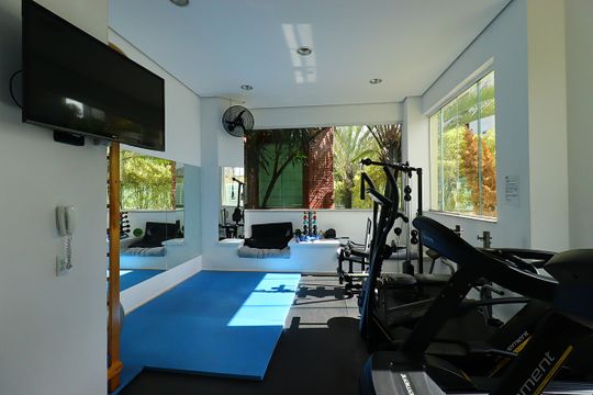 Área Comum - Academia de apartamento à venda com 3 quartos, 100m² em Jardim, Santo André