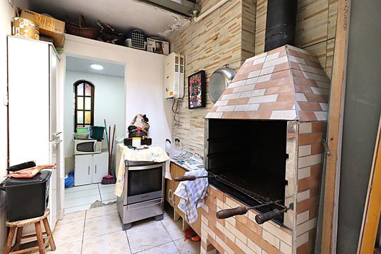 Churrasqueira de apartamento à venda com 3 quartos, 117m² em Santa Cecília, Porto Alegre