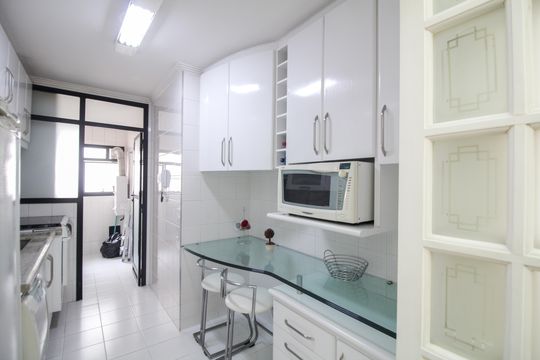 Cozinha  de apartamento à venda com 3 quartos, 83m² em Parque da Mooca, São Paulo