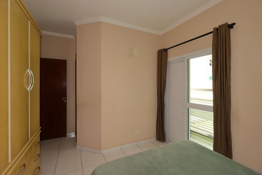 Suíte de apartamento à venda com 2 quartos, 73m² em Vila Curuçá, Santo André