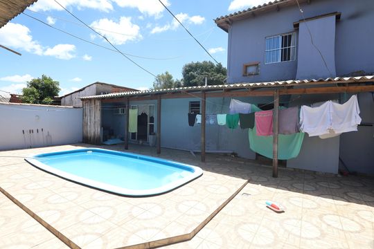 Área comum - Piscina de casa à venda com 3 quartos, 120m² em Mato Grande, Canoas