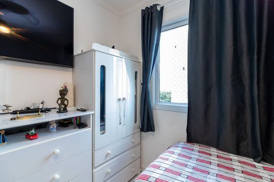 Quarto 2 de apartamento para alugar com 2 quartos, 73m² em Vila Siqueira (zona Norte), São Paulo