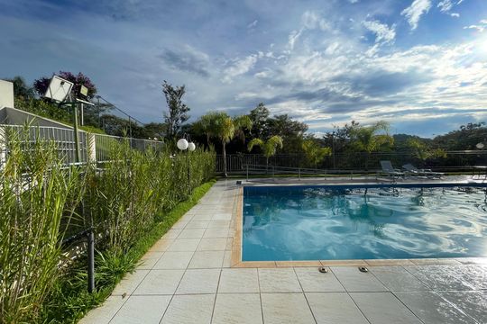 Área comum - Piscina de apartamento para alugar com 2 quartos, 48m² em Roselândia, Cotia