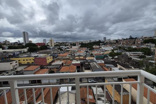 Varanda de apartamento à venda com 1 quarto, 27m² em Jardim Itacolomi, São Paulo