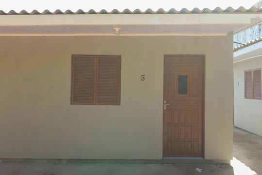 Área comum de kitnet/studio para alugar com 1 quarto, 20m² em Mathias Velho, Canoas