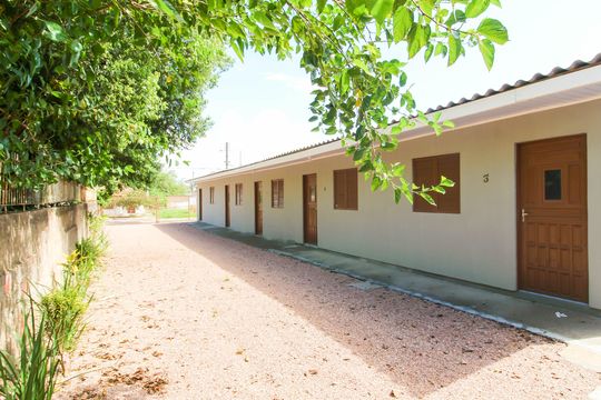 Área comum de kitnet/studio para alugar com 1 quarto, 20m² em Mathias Velho, Canoas