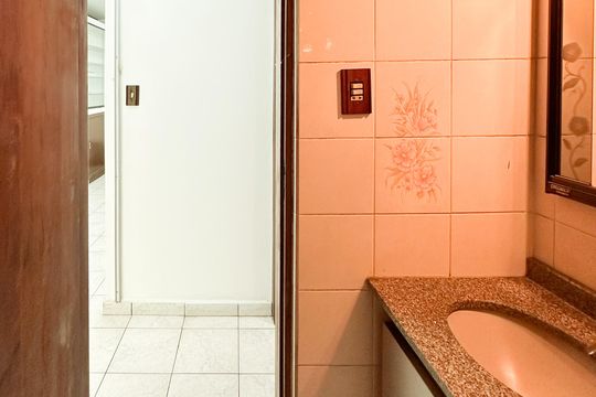 Banheiro Social de apartamento à venda com 3 quartos, 94m² em Centro, São Bernardo do Campo