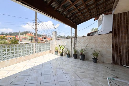 Varanda da Suite 1 - Casa 1 de casa à venda com 4 quartos, 260m² em Parque Terra Nova Ii, São Bernardo do Campo