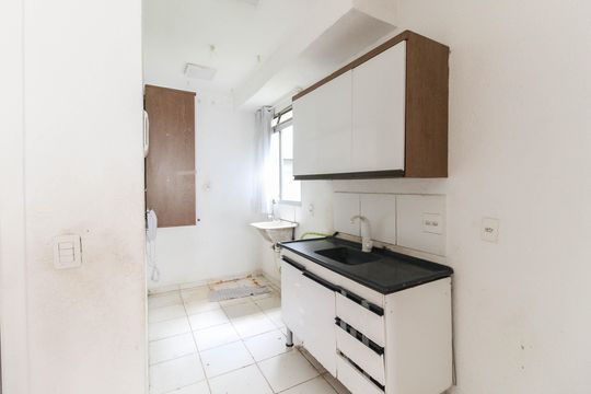 Cozinha - Área de Serviço de apartamento à venda com 2 quartos, 39m² em Núcleo Lageado, São Paulo