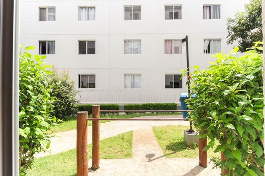 Vista da Sala de apartamento à venda com 2 quartos, 39m² em Núcleo Lageado, São Paulo
