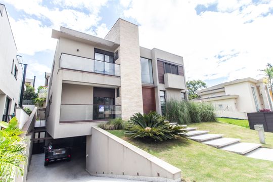 Garagem de casa de condomínio à venda com 5 quartos, 640m² em Colinas da Anhanguera, Santana de Parnaíba