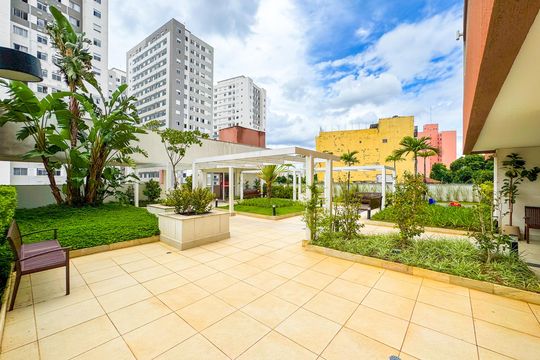 Área comum de apartamento para alugar com 1 quarto, 35m² em Cambuci, São Paulo