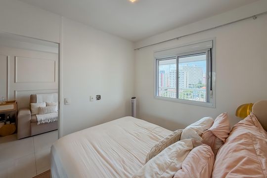 Suíte de apartamento para alugar com 1 quarto, 35m² em Cambuci, São Paulo