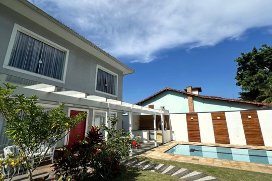 Fachada de casa à venda com 7 quartos, 614m² em Recreio dos Bandeirantes, Rio de Janeiro