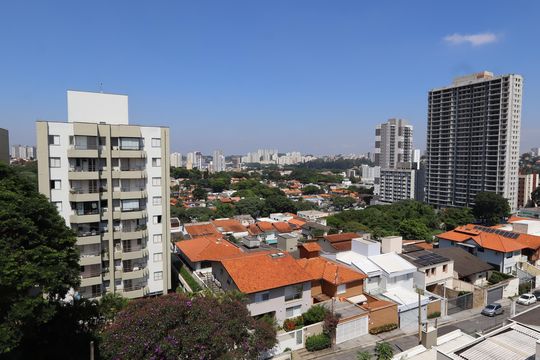 Vista da Varanda de apartamento à venda com 3 quartos, 60m² em Vila Progredior, São Paulo