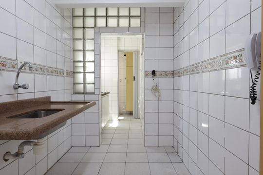 Cozinha de apartamento à venda com 3 quartos, 60m² em Vila Progredior, São Paulo
