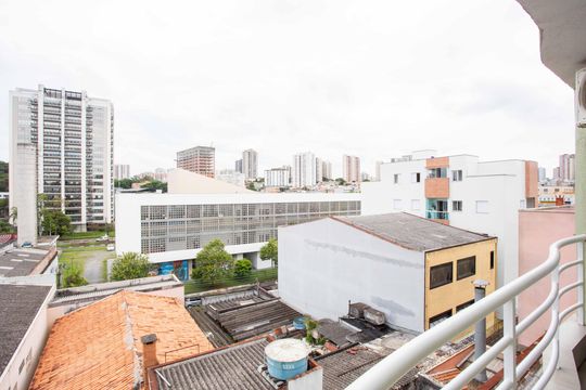 Varanda da Sala de apartamento à venda com 3 quartos, 120m² em Centro, Diadema