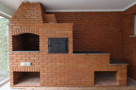 Área Gourmet de casa à venda com 3 quartos, 400m² em Santa Maria, Santo André