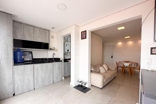 Sacada de apartamento à venda com 2 quartos, 63m² em Jardim Paramount, São Bernardo do Campo