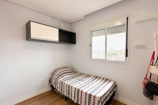 Quarto de apartamento à venda com 2 quartos, 63m² em Jardim Paramount, São Bernardo do Campo