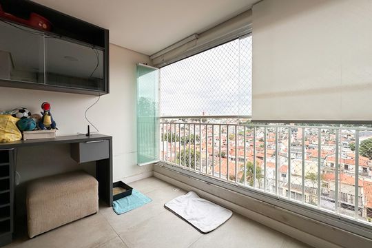 Sacada de apartamento à venda com 2 quartos, 63m² em Jardim Paramount, São Bernardo do Campo